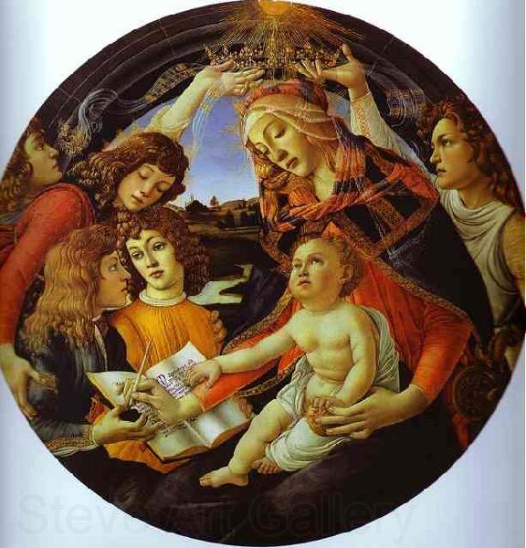 Sandro Botticelli Madonna of the Magnificat Germany oil painting art